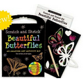 Beautiful Butterflies Scratch & Sketch Kit